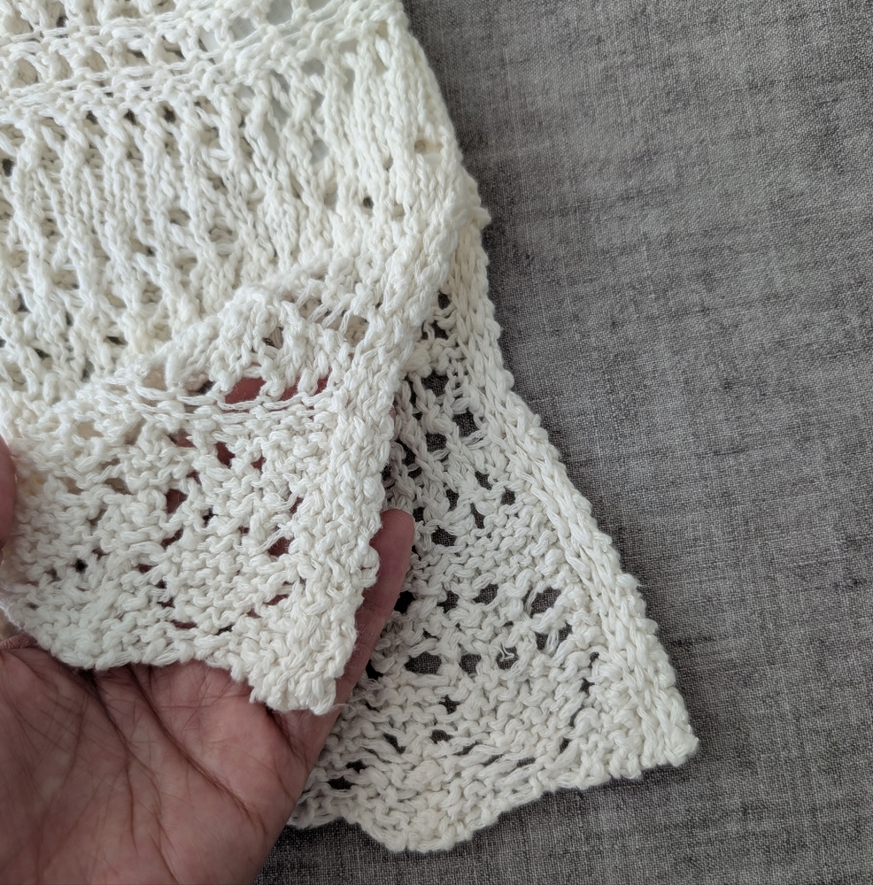 abercrombie kids Cream Crochet Top - Picture 5 of 5